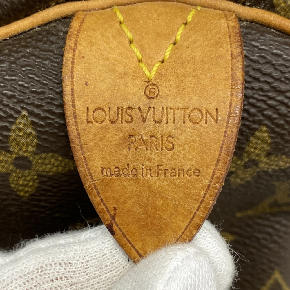 LOUIS VUITTON Brown Monogram Keepall 45 Boston Bag - Picture 5 of 10